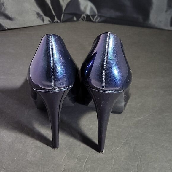WOMEN"S GUESS PATENT HEELS HIGH STILETTOS PUMP SHOE - Picture 4 of 16